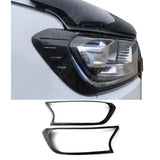 Stx Head Light Guards Pair Carbon Fibre Look For Ford Ranger T6 2016-2022