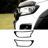 Stx Head Light Guards Pair Matte Black For Ford Ranger T6 - 2016-2022