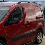 Stx Internal Wind Deflectors 2 Pcs Clip In For Citroen Berlingo 2008-2017 W103