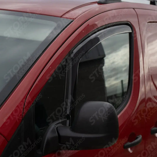 Stx Internal Wind Deflectors 2 Pcs Clip In For Citroen Berlingo 2008-2017 W103