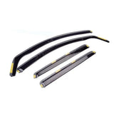 Stx Internal Wind Deflectors 4-pcs Clip In Dark Smoke W102 For Audi Q7 2006-2015
