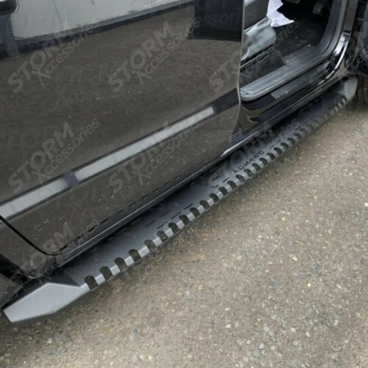 Stx Side Steps Running Boards Black For Ford Ranger 2012-2022- Double Cab