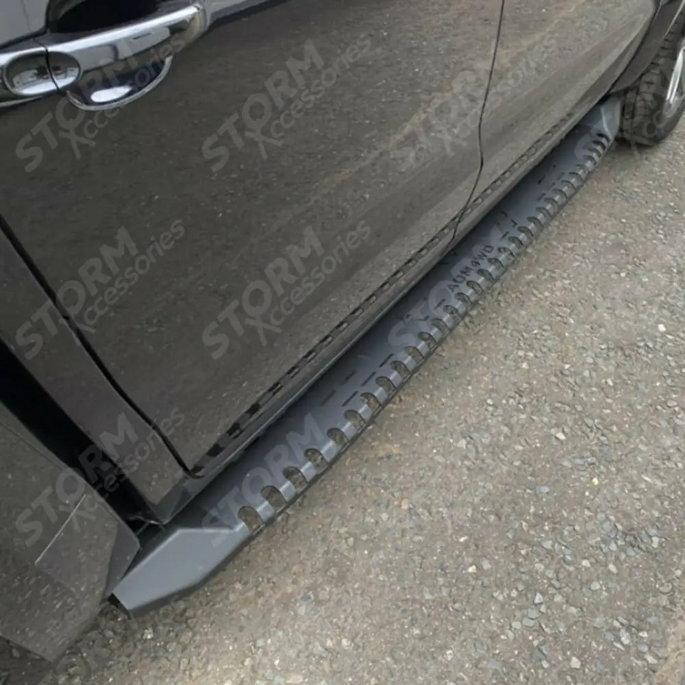 Stx Side Steps Running Boards Black For Ford Ranger 2012-2022- Double Cab