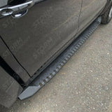 Stx Side Steps Running Boards Black For Ford Ranger 2012-2022- Double Cab
