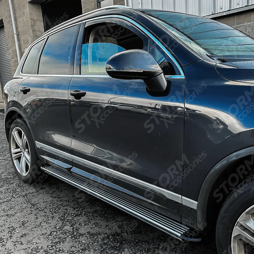 Stx Side Steps Running Boards Pair For Volkswagen Touareg 2016 - 2019
