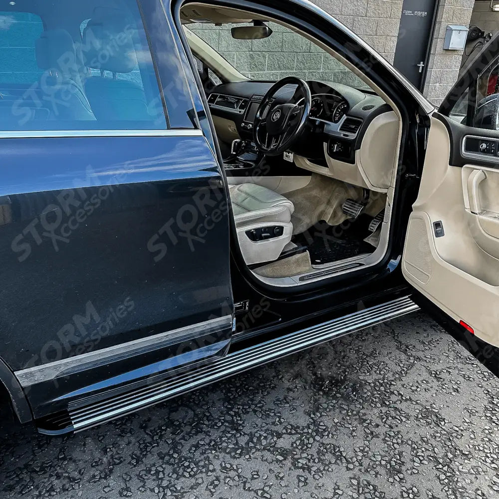 Stx Side Steps Running Boards Pair For Volkswagen Touareg 2016 - 2019