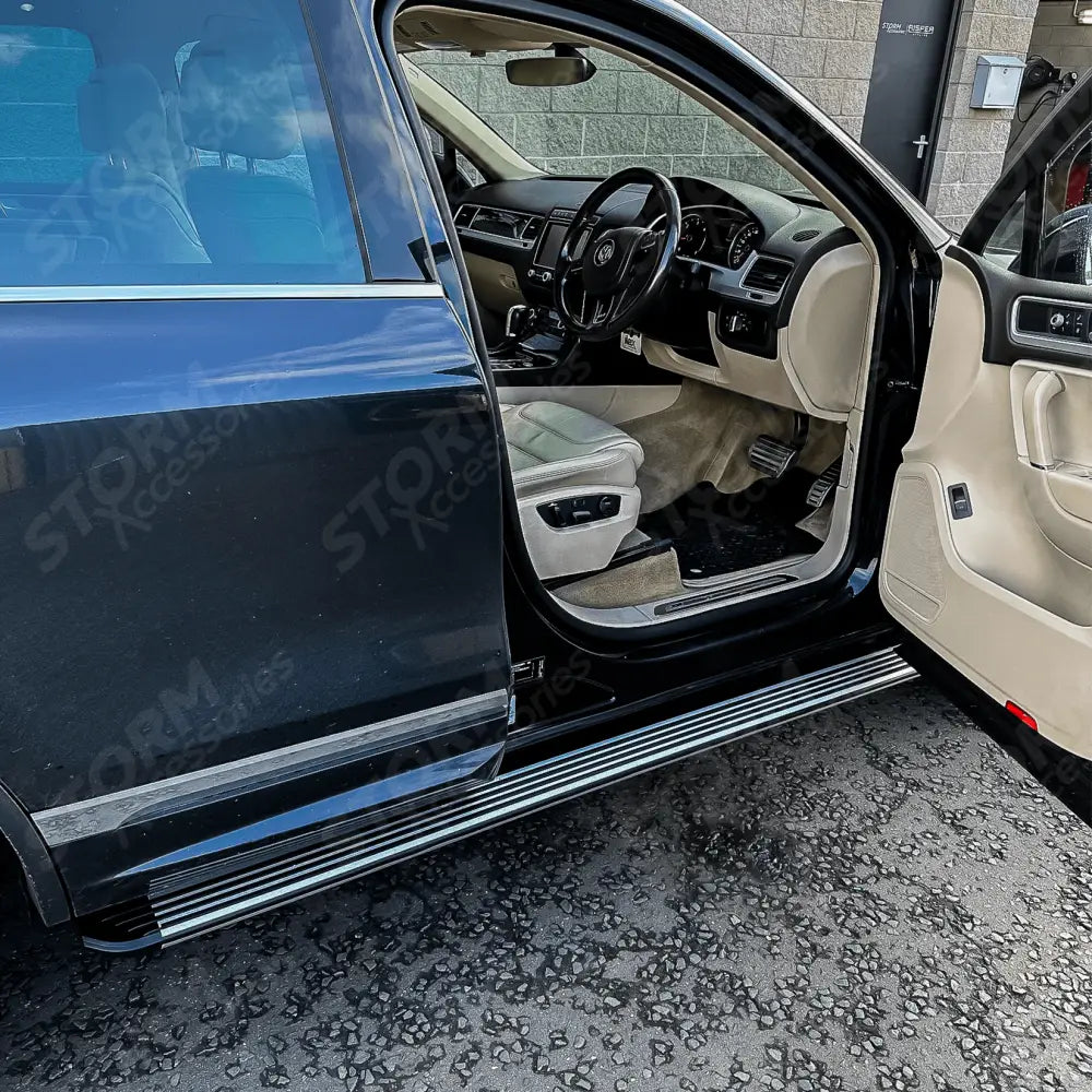 Stx Side Steps Running Boards Pair For Volkswagen Touareg 2016 - 2019