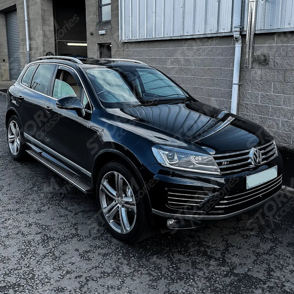 Stx Side Steps Running Boards Pair For Volkswagen Touareg 2016 - 2019