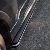 STX Style 2 Running Boards All Black- Pair For Audi Q7 2016 On