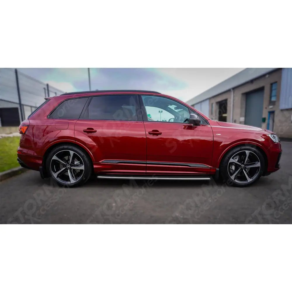 STX Style 2 Running Boards Side Steps Pair For Audi Q7 2016 On
