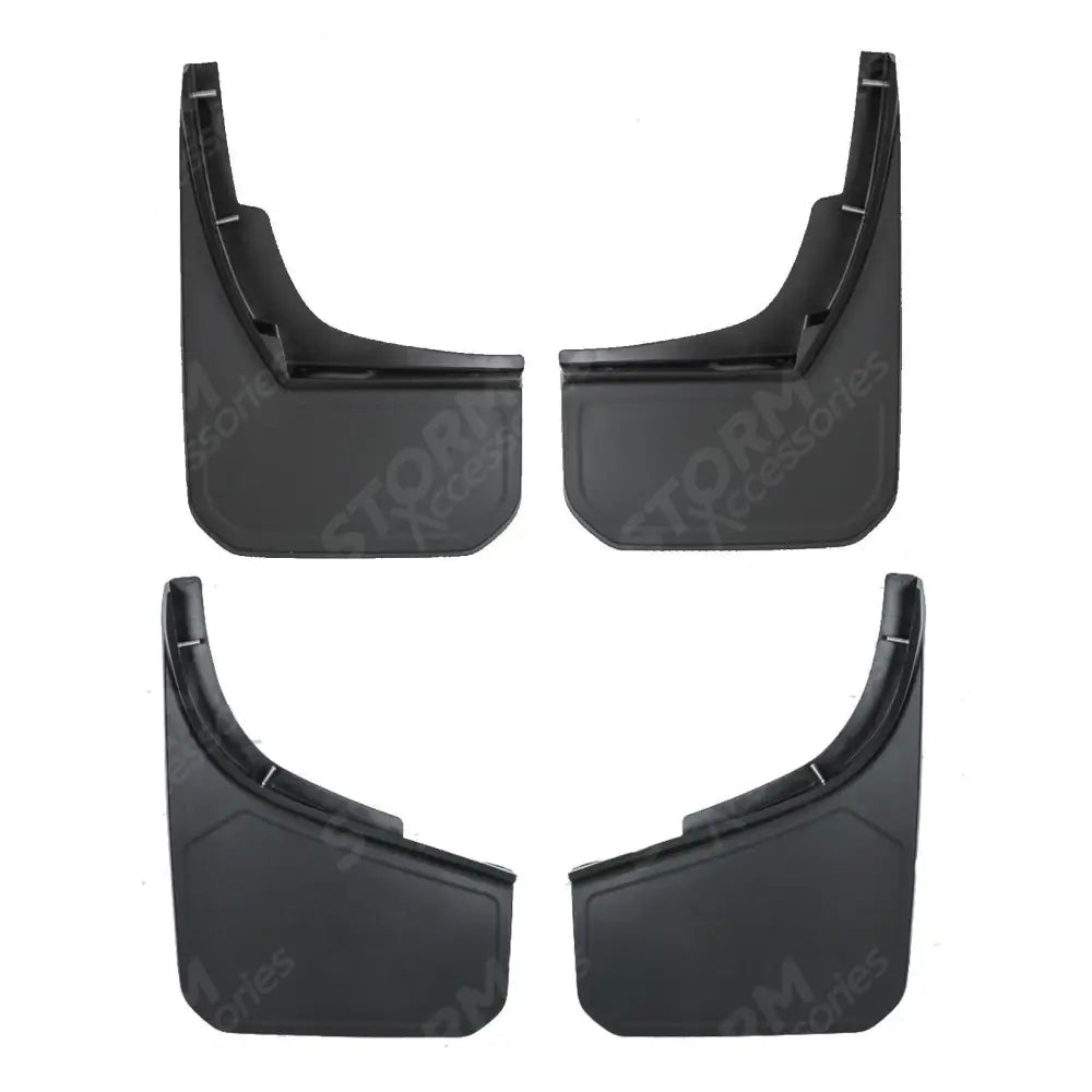 STX Style Classic Mud Flaps 4pcs Black For Land Rover Defender L663 90 & 110 2020