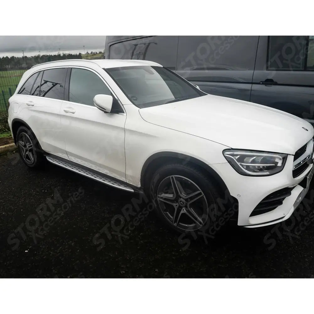 STX Style Integrated Side Steps Running Boards For Mercedes Glc X253 2015-2022