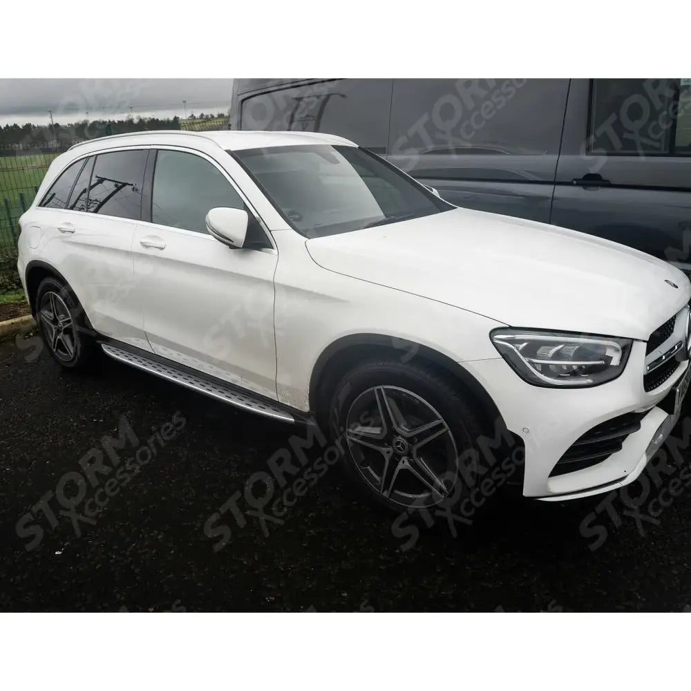 STX Style Integrated Side Steps Running Boards For Mercedes Glc X253 2015-2022