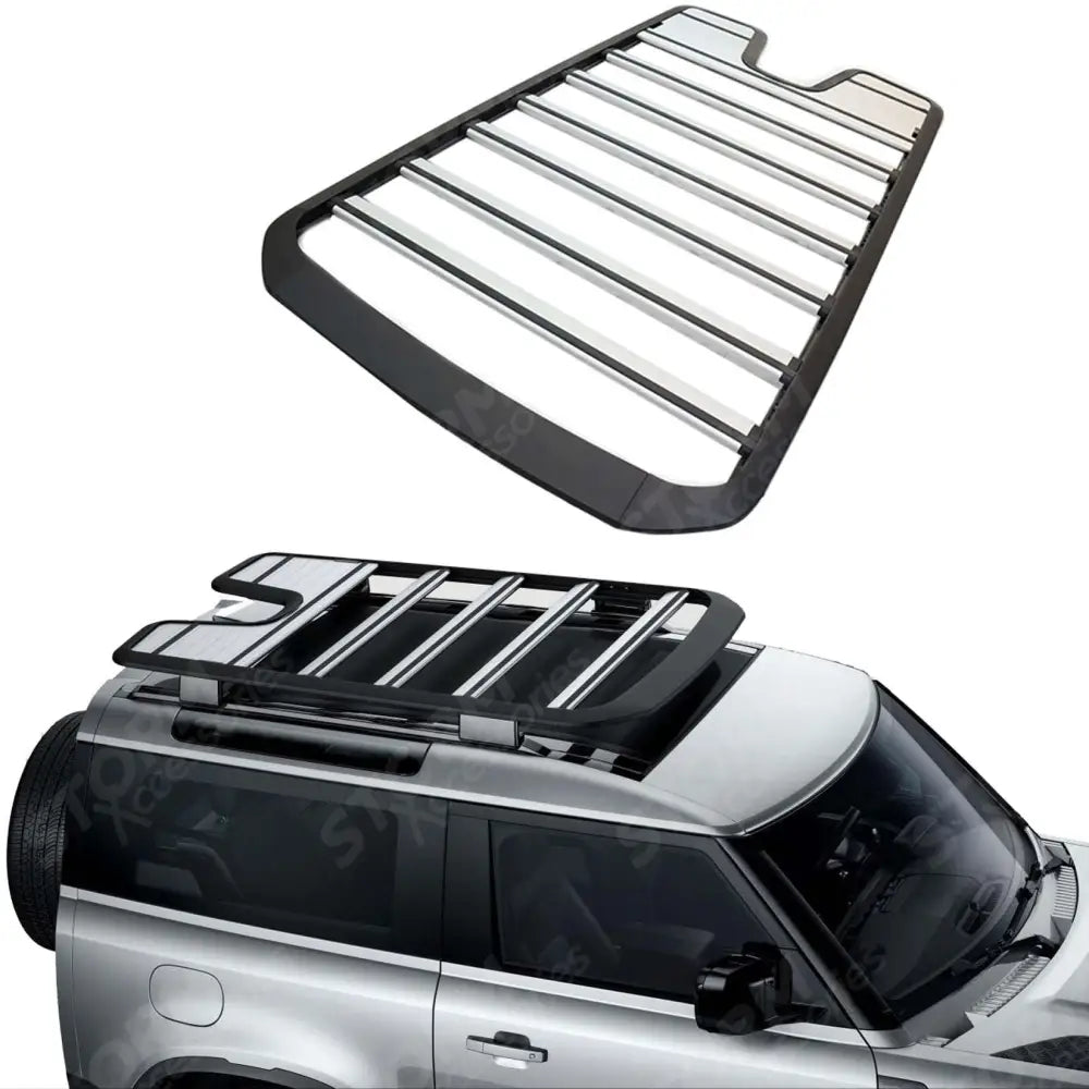 STX Style Roof Rack In Silver For Land Rover Defender 90 L663 2020 On
