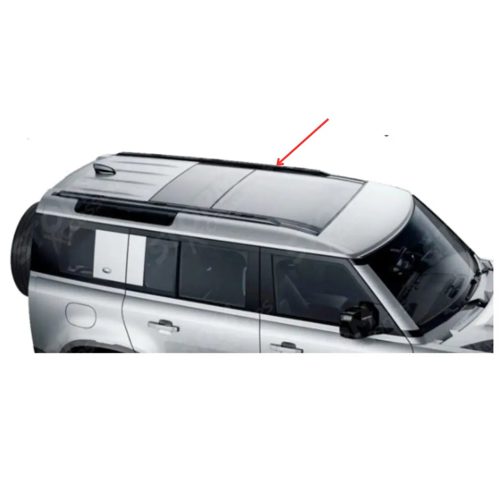 STX Style Roof Rail Pair In Black For Land Rover Defender 110 / 130 L663 2020 On