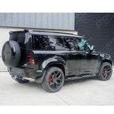 STX Style Roof Rail Pair In Black For Land Rover Defender 110 / 130 L663 2020 On