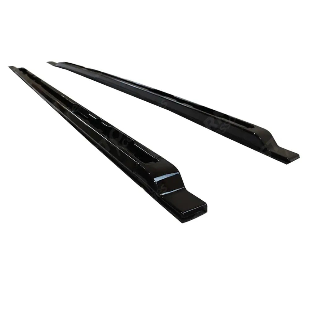 STX Style Roof Rails Pair In Gloss Black For Land Rover Defender 90 L663 2020 On