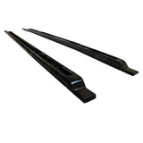 STX Style Roof Rails Pair In Gloss Black For Land Rover Defender 90 L663 2020 On