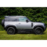 STX Style Running Boards Pair In Black For Land Rover Defender 90 L663 2020 On