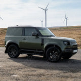 STX Style Running Boards Pair In Black For Land Rover Defender 90 L663 2020 On