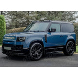 STX Style Running Boards Pair In Black For Land Rover Defender 90 L663 2020 On