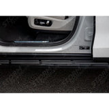 STX Style Running Boards Side Step Pair In Black For Bmw X7 G07 2018 On