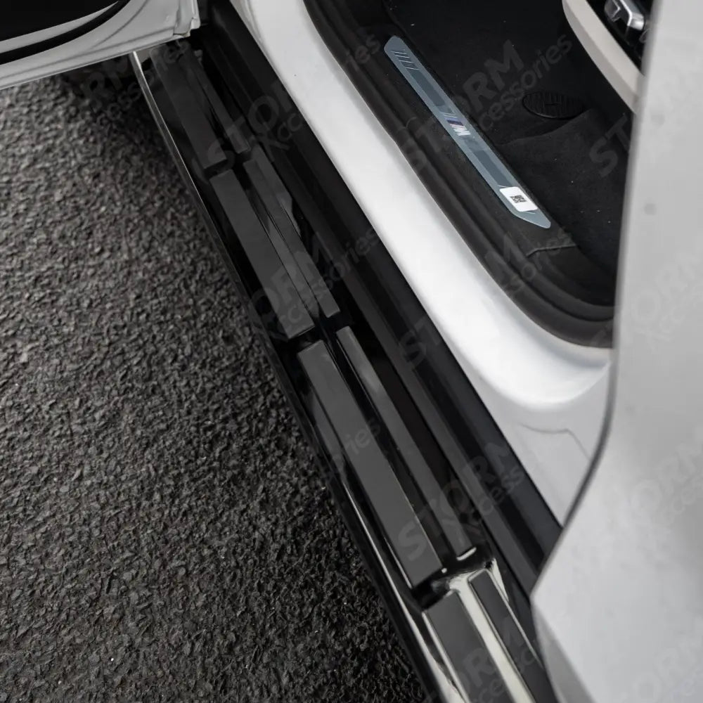 STX Style Running Boards Side Step Pair In Black For Bmw X7 G07 2018 On