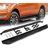 STX Style Running Boards Side Steps Pair For Ford Ranger T6 - 2012-2022