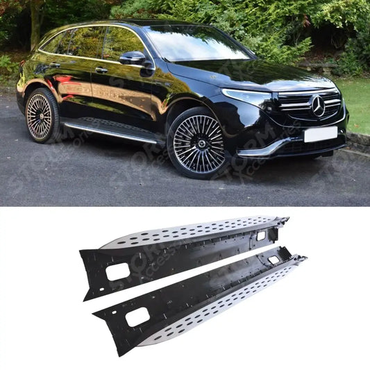 STX Style Running Boards Side Steps Pair For Mercedes Benz Eqc N293 2019 On