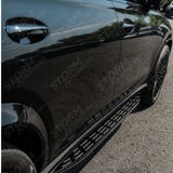 STX Style Running Boards Side Steps Pair In Black For Mercedes Benz Gle Coupe C167 2020 On