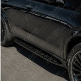 STX Style Running Boards Side Steps Pair In Black For Mercedes Benz Gle Coupe C167 2020 On
