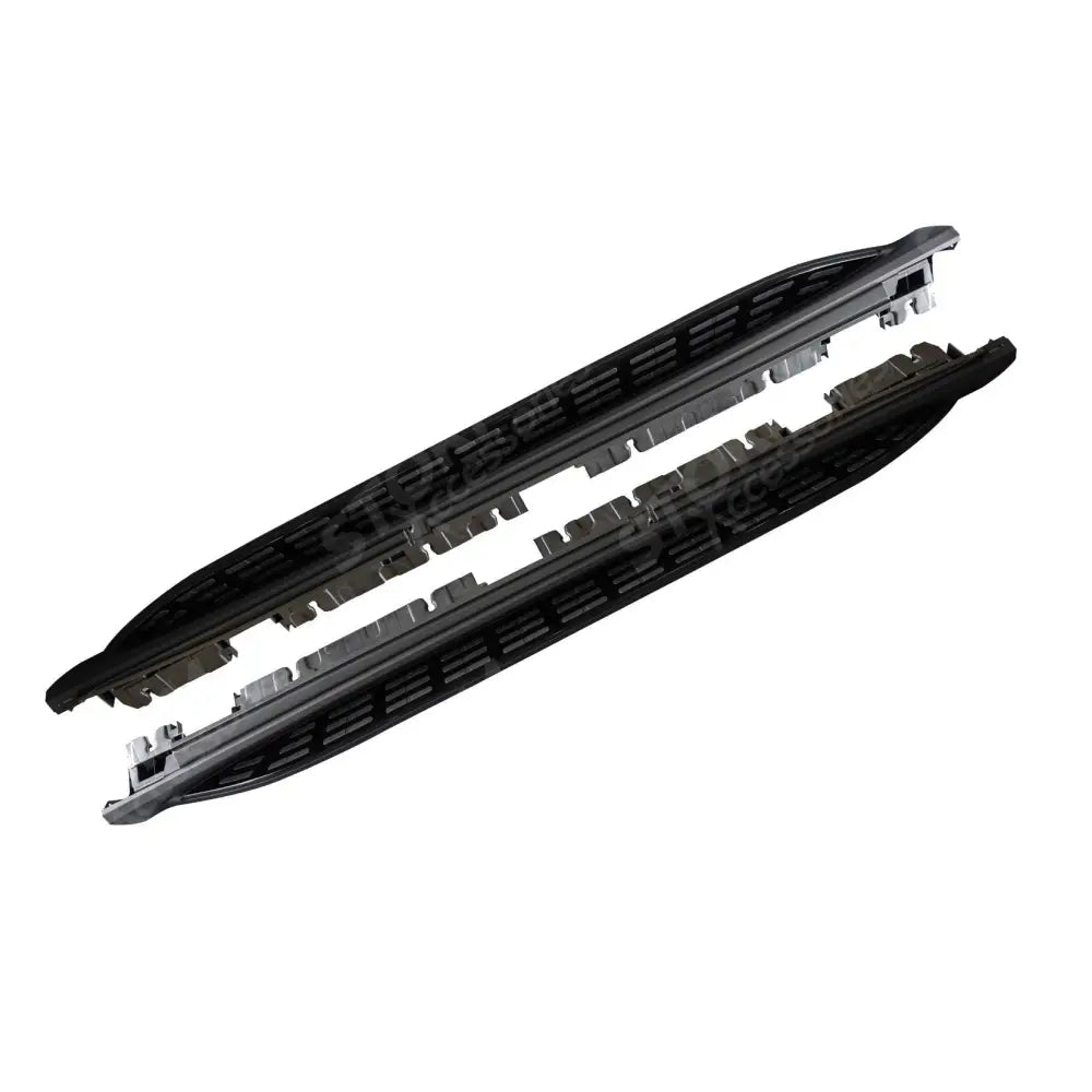 STX Style Running Boards Side Steps Pair In Black For Mercedes Benz Gle W167 2020 On
