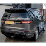 STX Style Side Steps Running Boards All Black Pair For Land Rover Discovery 5 2017 On