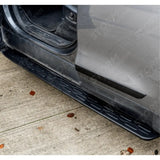 STX Style Side Steps Running Boards All Black Pair For Land Rover Discovery 5 2017 On
