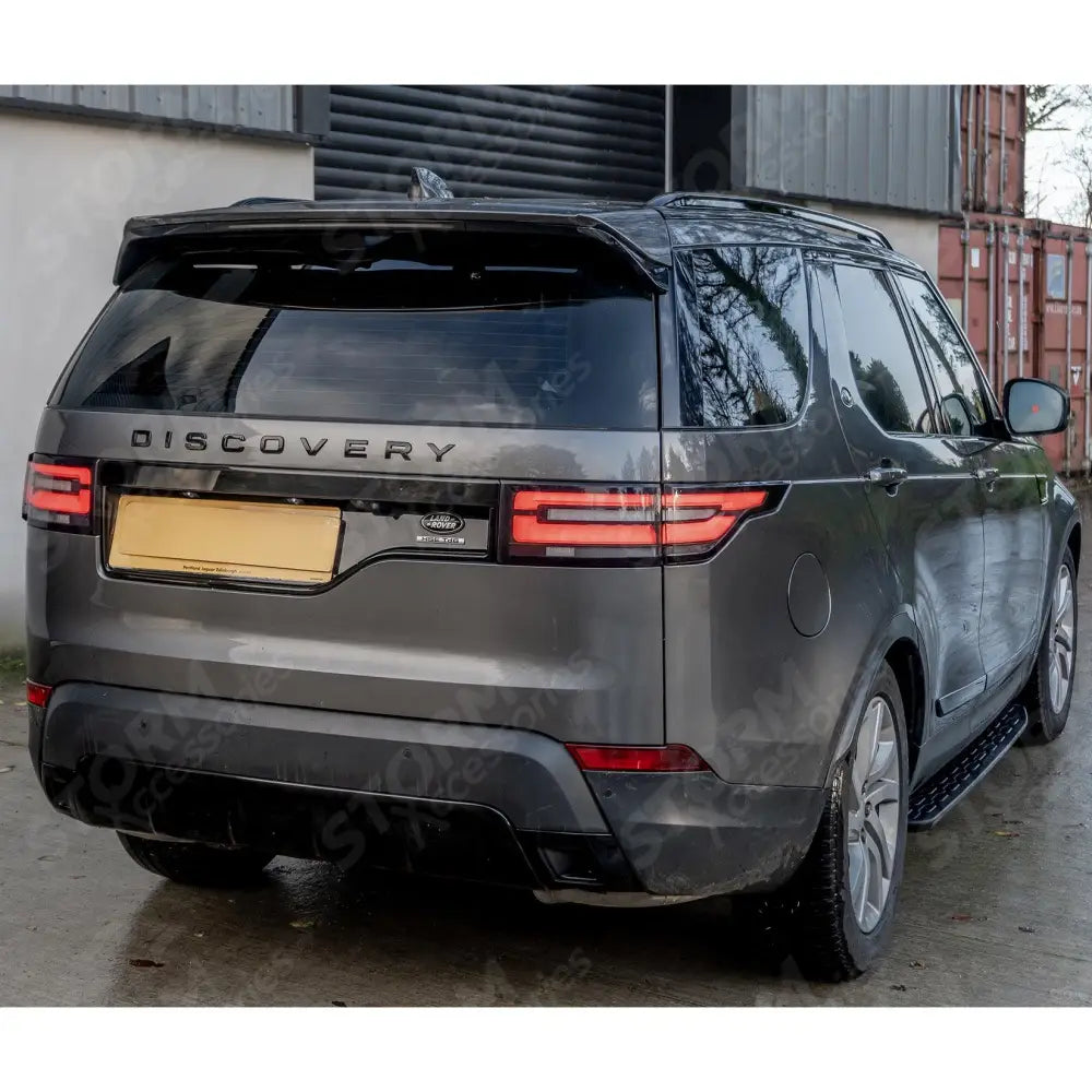 STX Style Side Steps Running Boards All Black Pair For Land Rover Discovery 5 2017 On