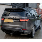 STX Style Side Steps Running Boards All Black Pair For Land Rover Discovery 5 2017 On