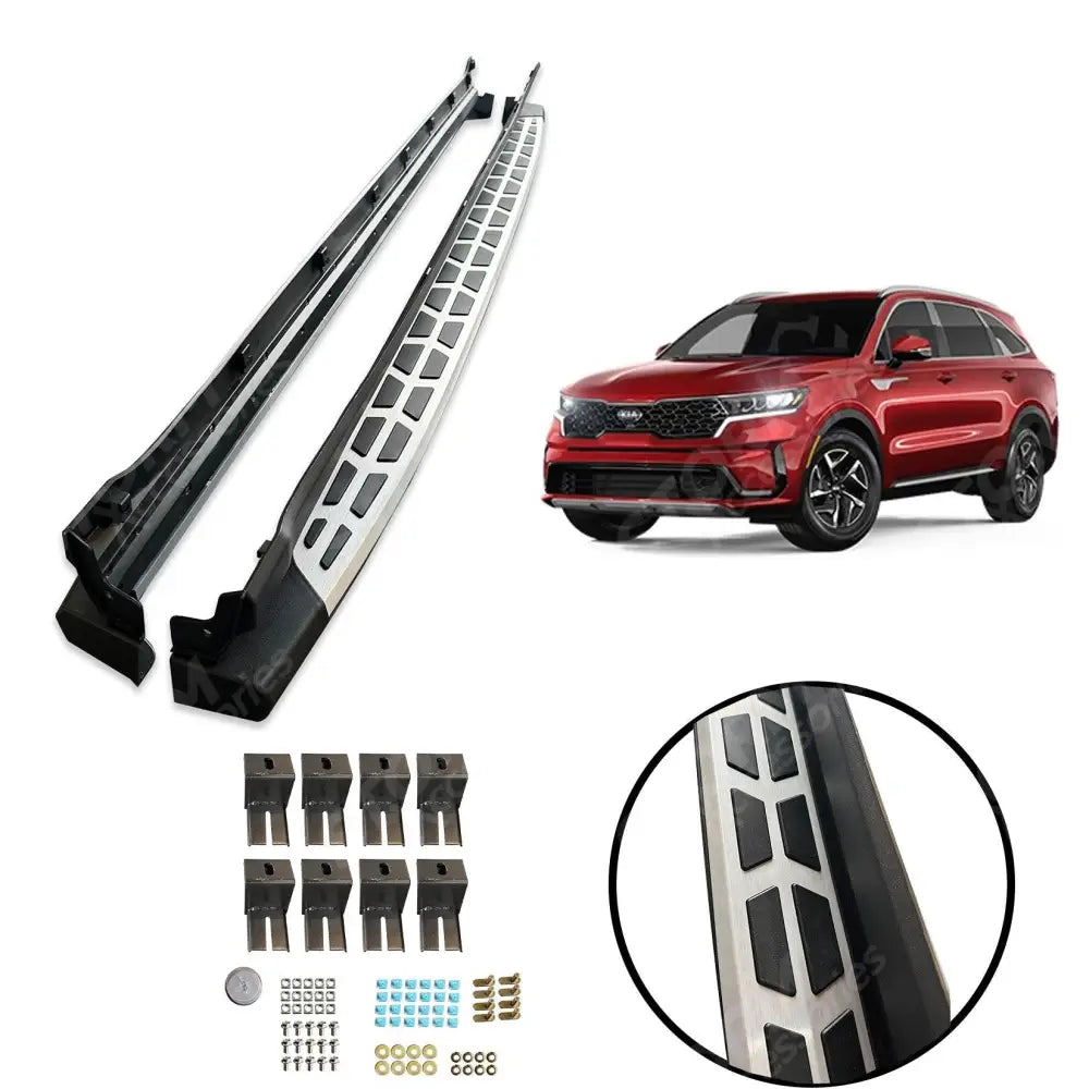 STX Style Side Steps Running Boards Pair For Kia Sorento 2021 On