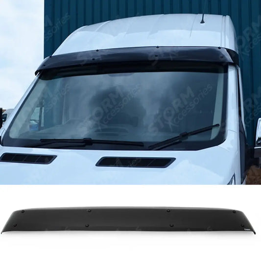 Stx Sun Visor Black For Ford Transit Mk8 2014-2018
