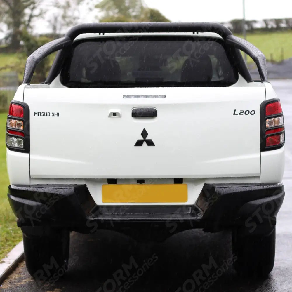 Stx Tail Light Guards Black Pair For Mitsubishi L200 Series 5 2016 On