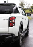Stx Tail Light Guards Black Pair For Mitsubishi L200 Series 5 2016 On