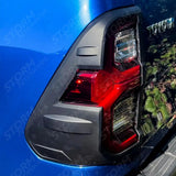 Stx Tail Light Guards In Black Pair For Toyota Hilux 2021-2026