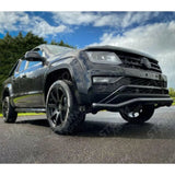 Stx Twisted Spoiler Bar Black 70mm For Vw Amarok V6 2017-2022