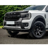 STX V2 Wheel Arch Kit Smooth Look Matt Black Finish 6 PCS For Ford Ranger Wildtrak 2023 On Double Cab