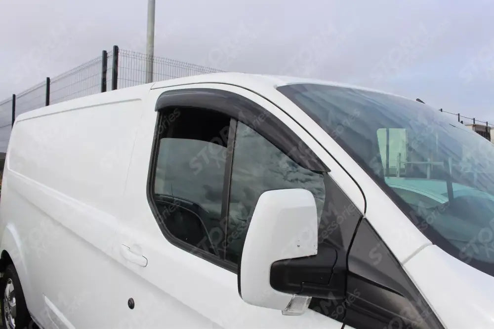 Stx Wind Deflectors External Fit For Ford Transit Custom - 2012 - 2024