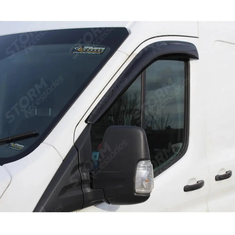 Stx Wind Deflectors External Fit For Ford Transit Mk8 2014 On