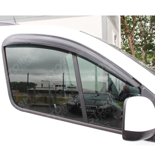 Stx Wind Deflectors External Fit For Nissan Primastar - Renault Trafic - Vauxhall Vivaro - 2014-2021