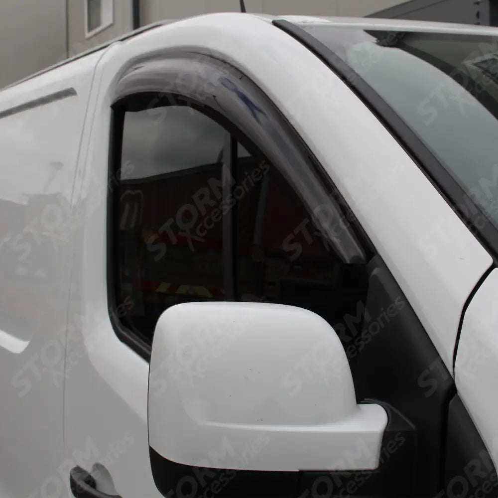 Stx Wind Deflectors External Fit For Nissan Primastar - Renault Trafic - Vauxhall Vivaro - 2014 On