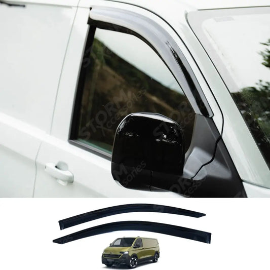 Stx Wind Deflectors External Fit For Volkswagen Transporter T7 2024 On