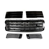 Sv Autobiography Grille Body Kit Trims Black/Silver For Range Rover Vogue 2013 - 2017