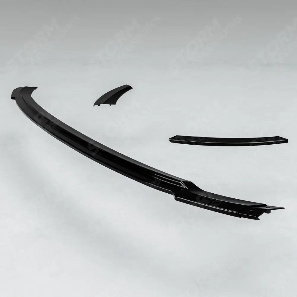 SV Style 3pc Front Splitter Lip In Gloss Black For Range Rover Sport 2023+